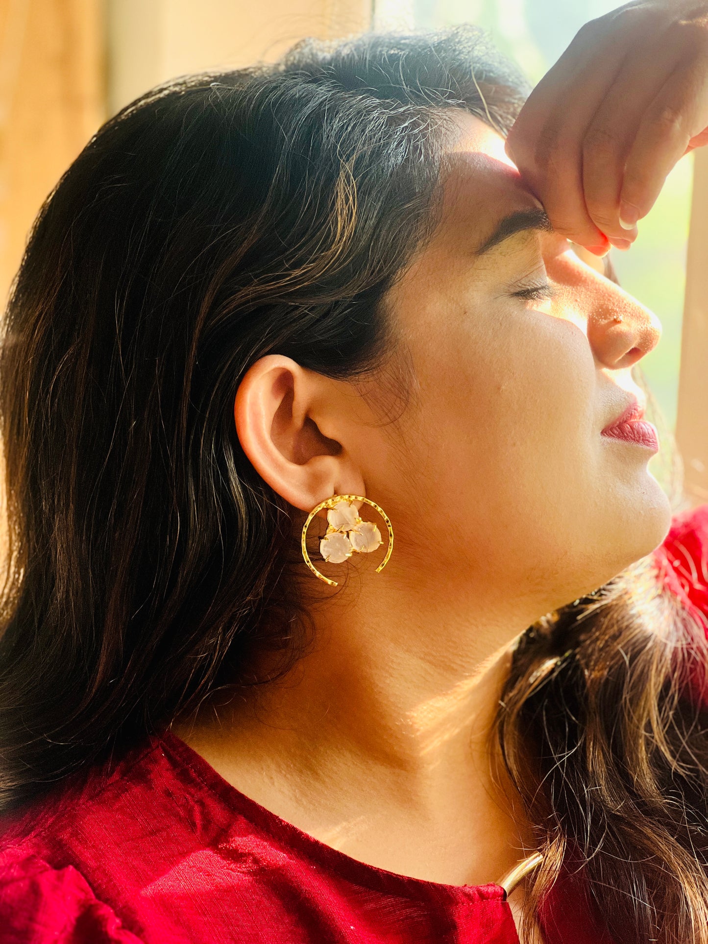 Trio Luxe Studs - Earrings