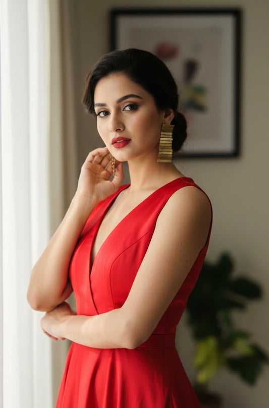 Golden Cadence Earrings