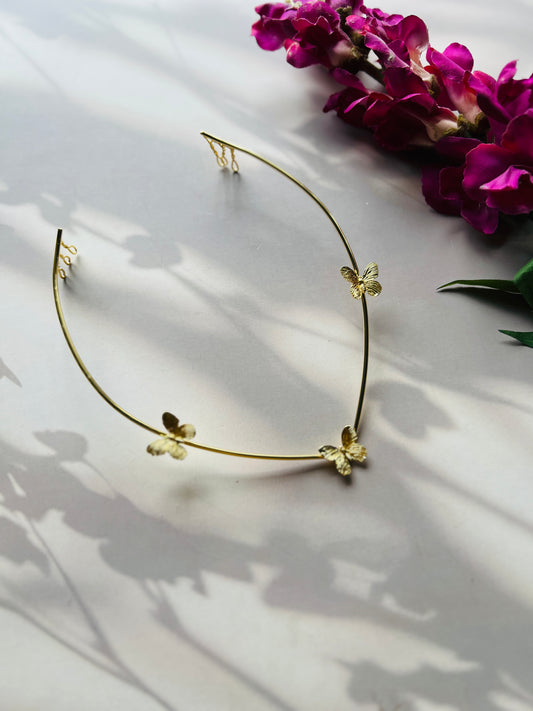 Butterfly Aura Hair Cuff