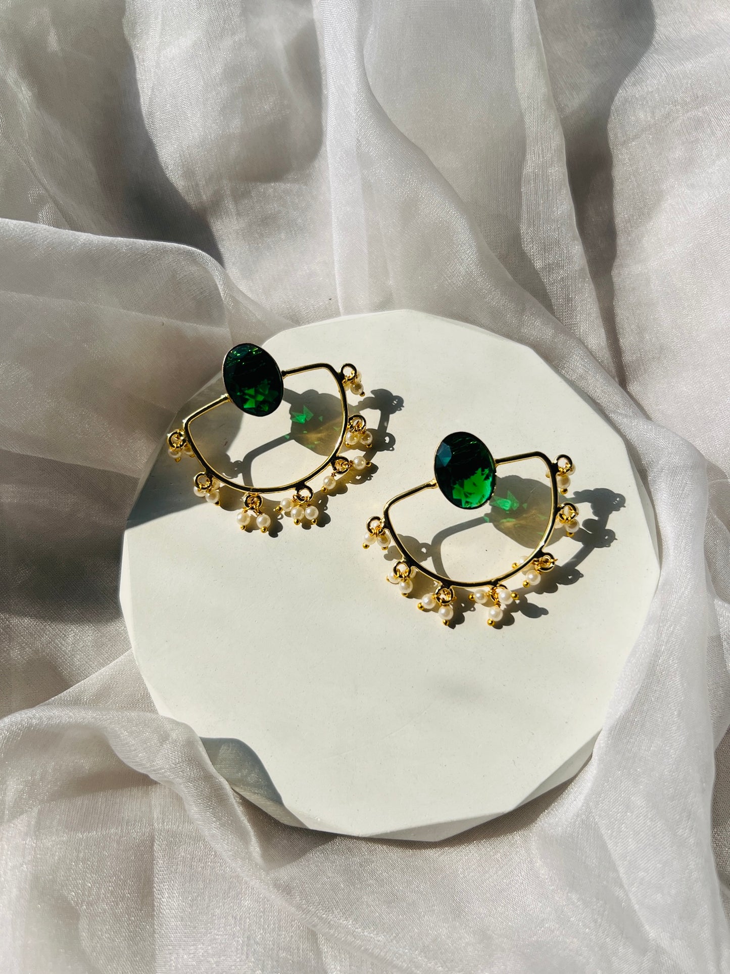 Meadow Stone Earrings - Earrings
