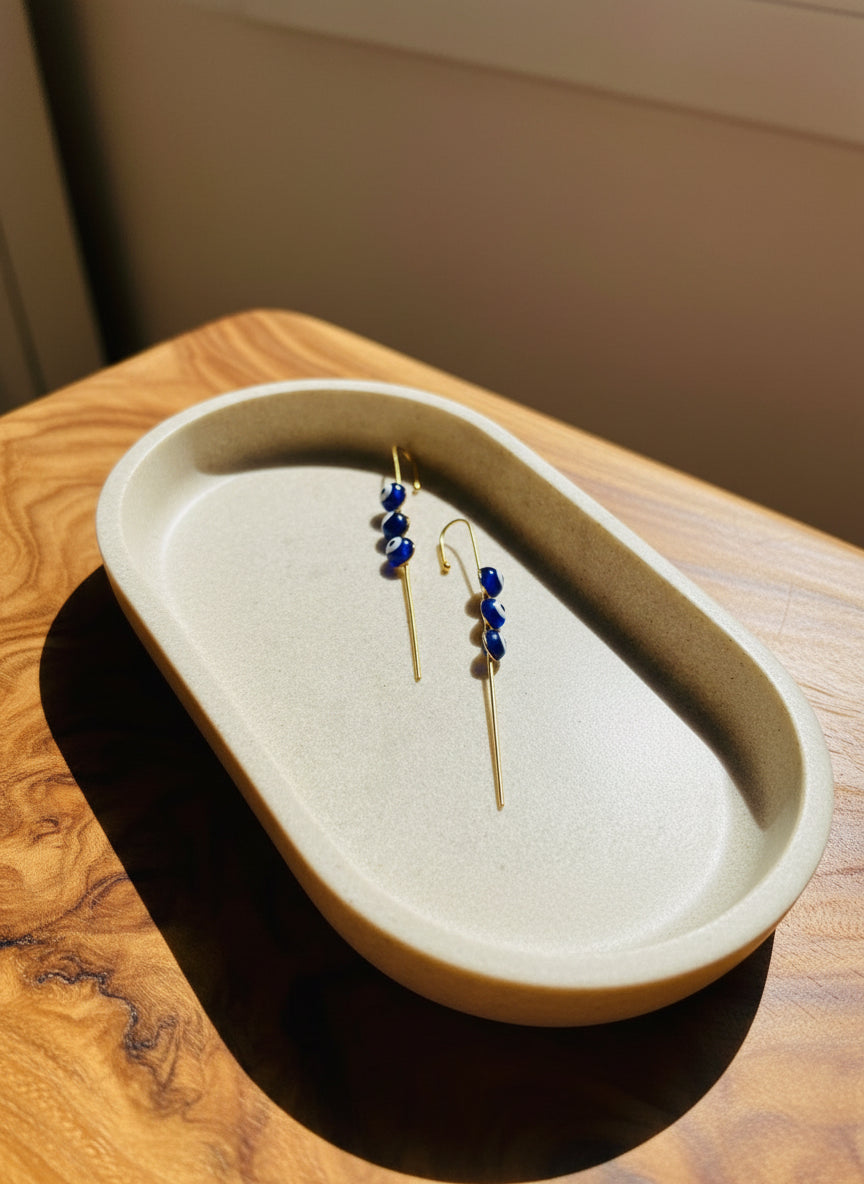 Mystic Pearl Evil Eye Ear Cuff