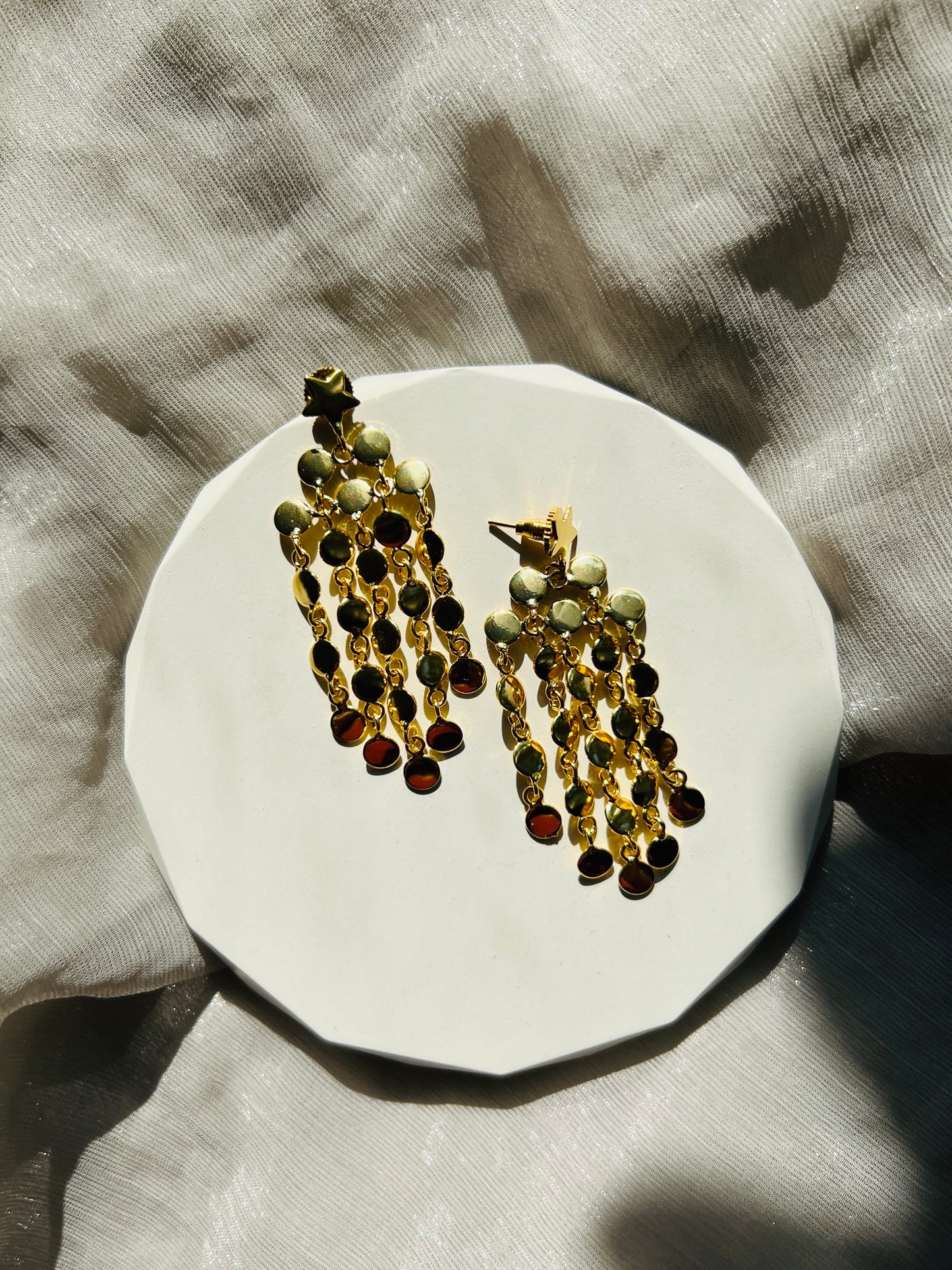 Stellar Cascade Earrings - Earrings