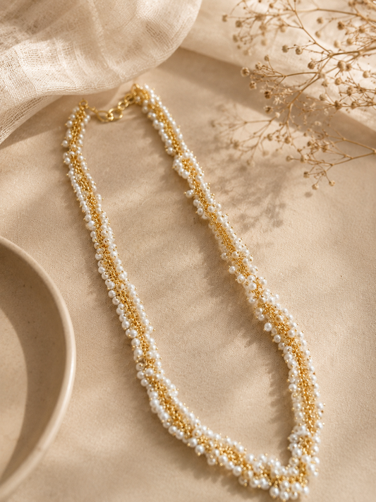 Pearl Blossom Necklace