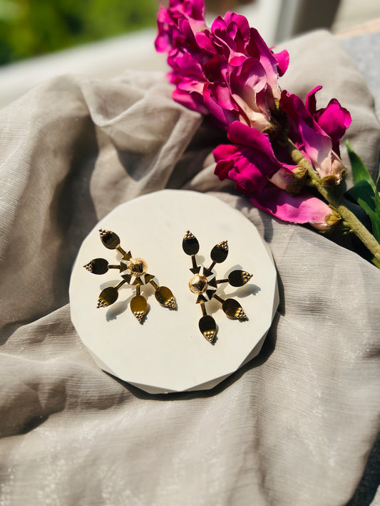 Solar Bloom Statement Studs