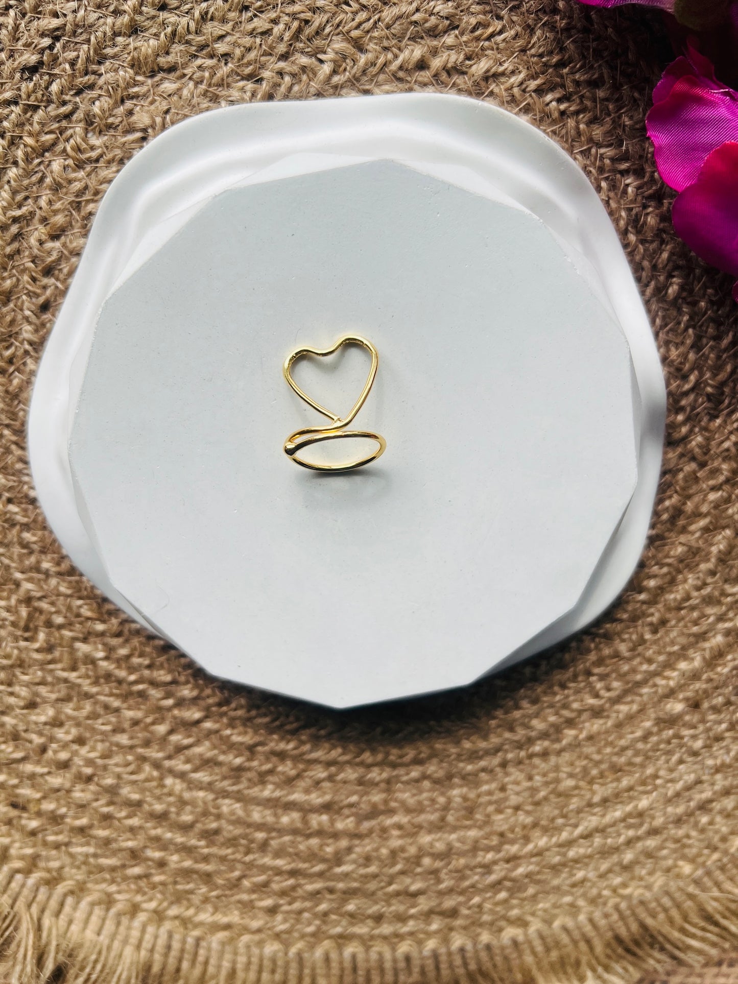 HeartGlow Adjustable Ring - rings