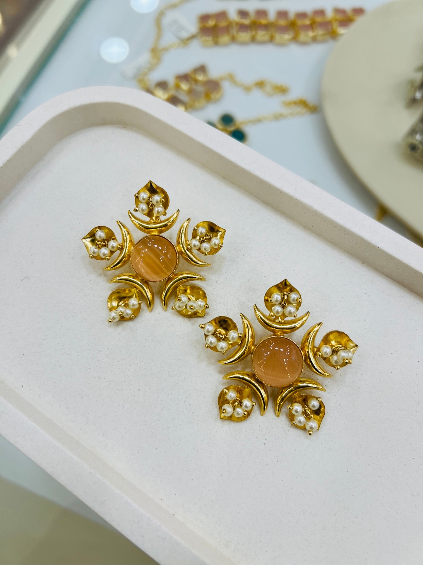 Celestial Bloom Studs