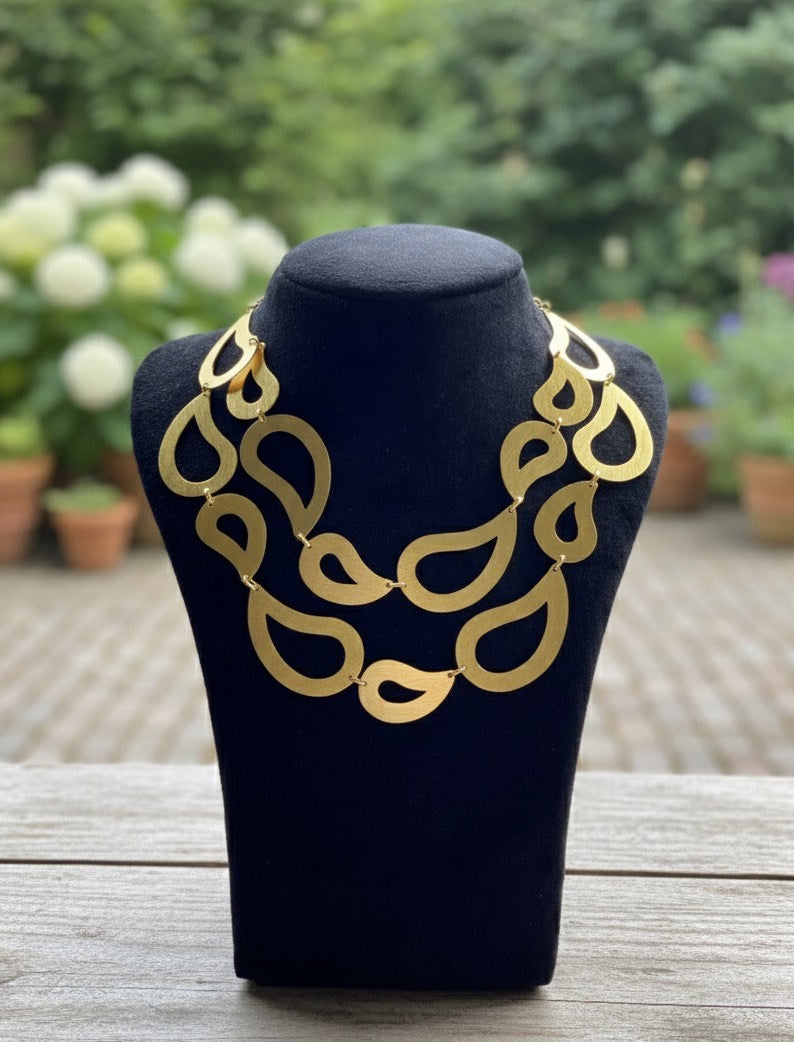 The Cascade Statement Necklace