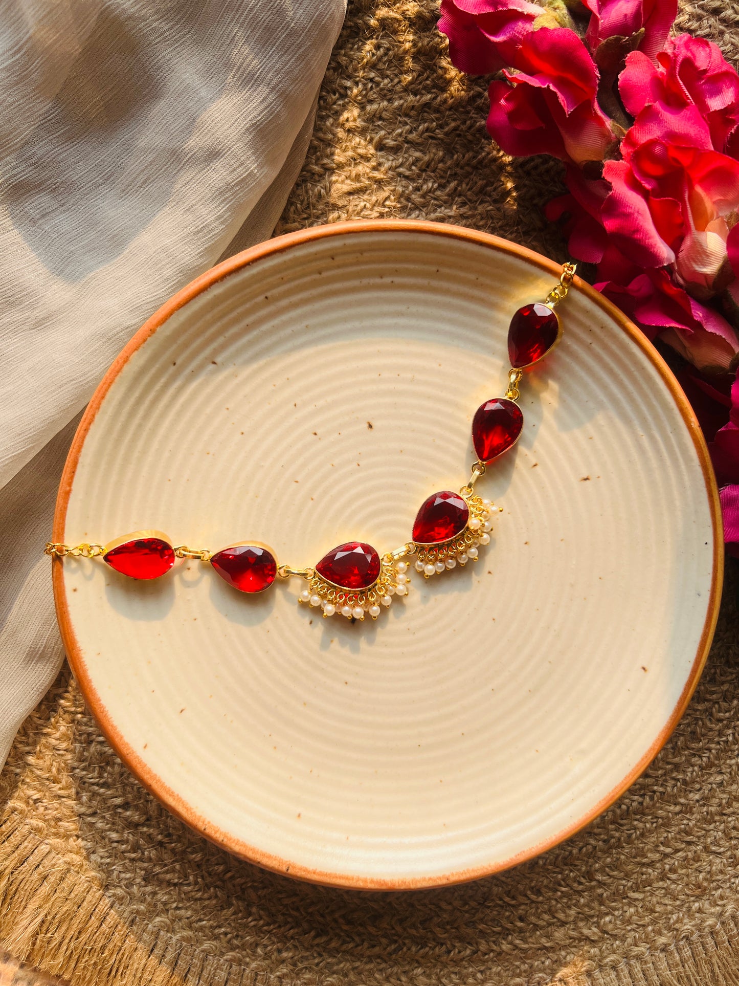 Sitara Stone Choker - Neckpiece