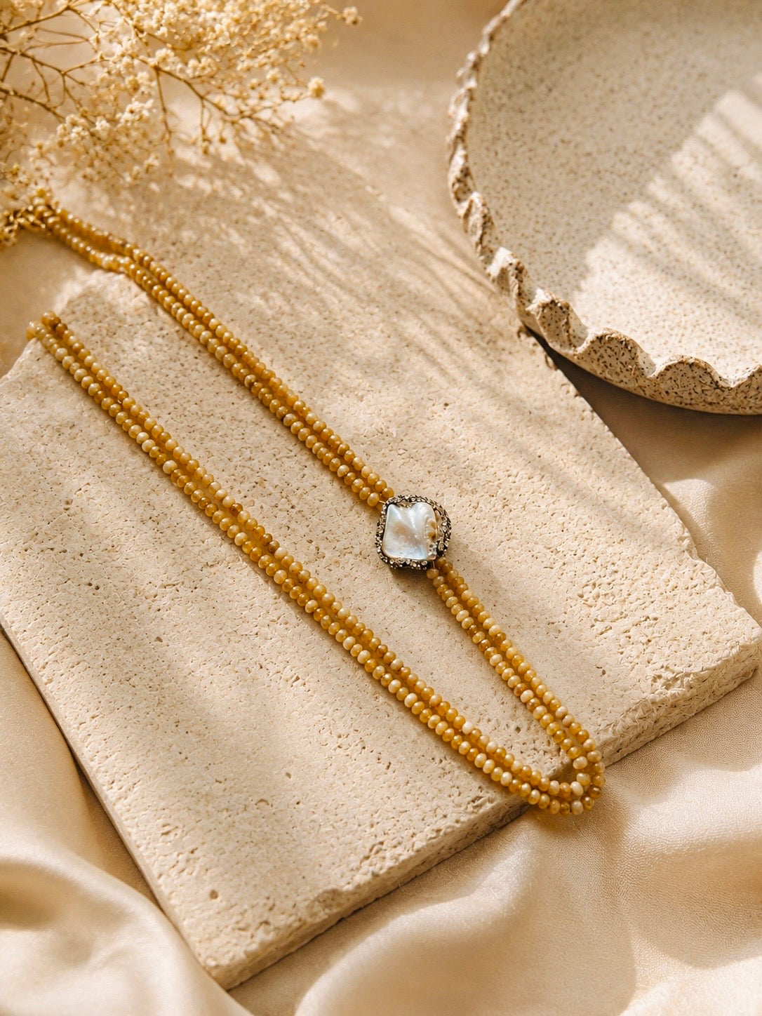 Pearl Halo Necklace