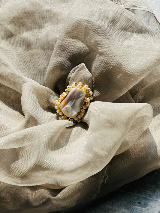 Aarini Baroque Statement Ring