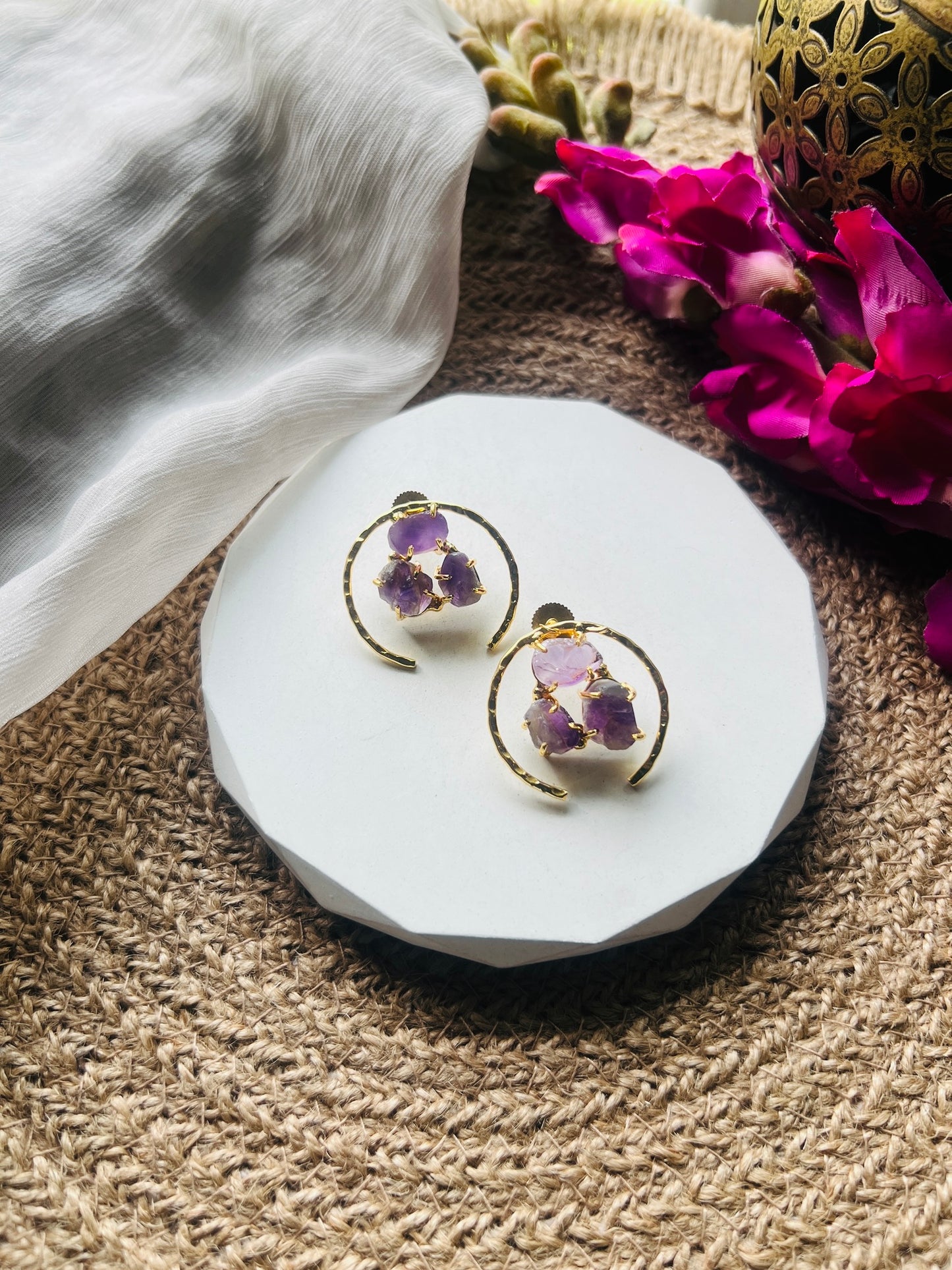 Trio Luxe Studs - Earrings