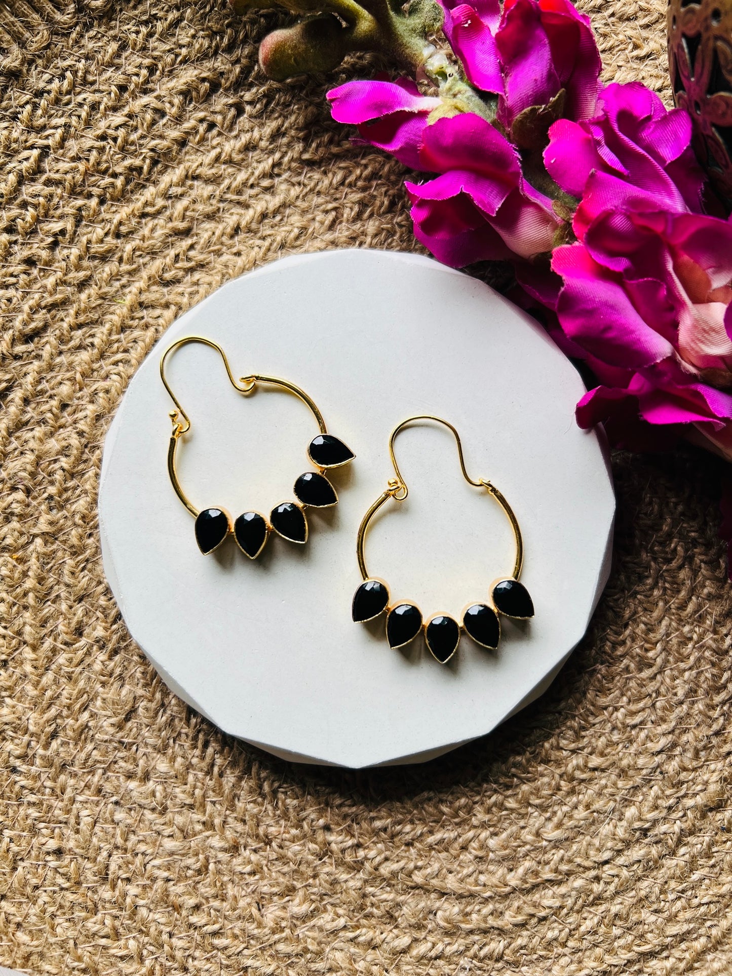 Sparkle Loop Earrings - Earrings