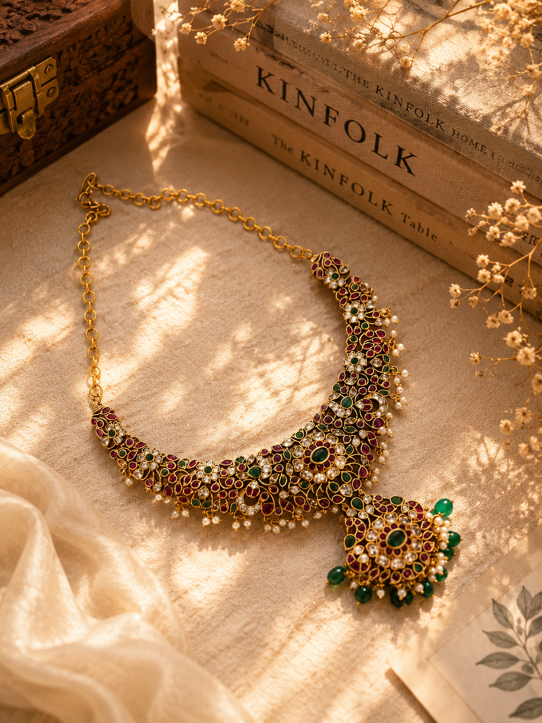 Simhavahini Kemp Necklace