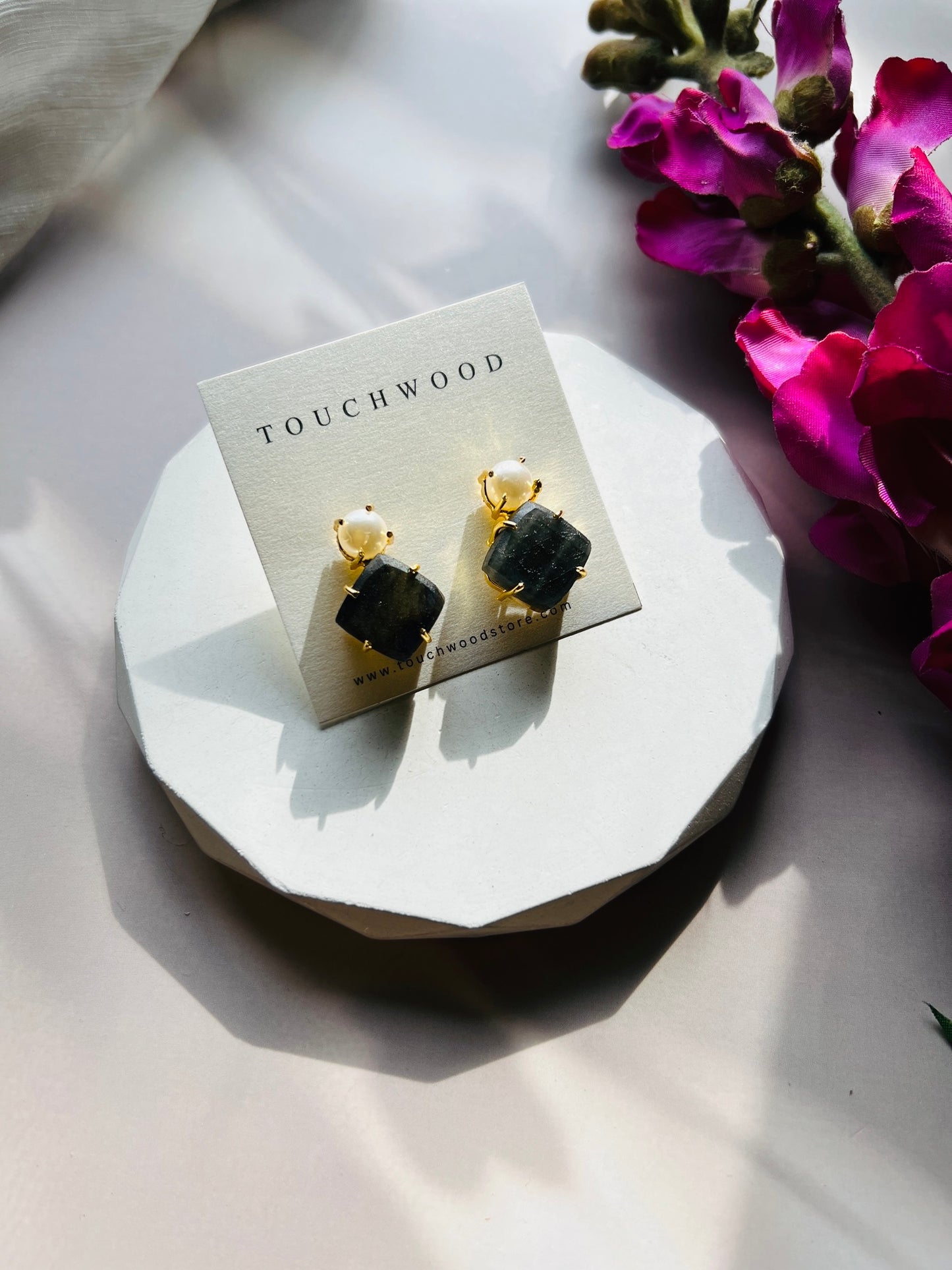 Pearl Whisper Earrings - Earrings
