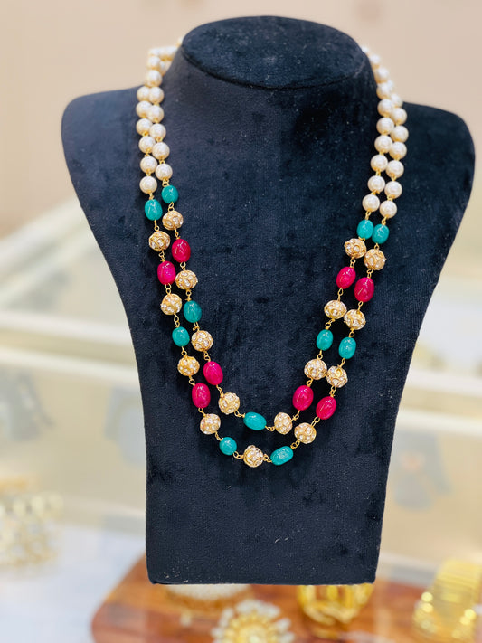 Tropical Pearl Melody Necklace