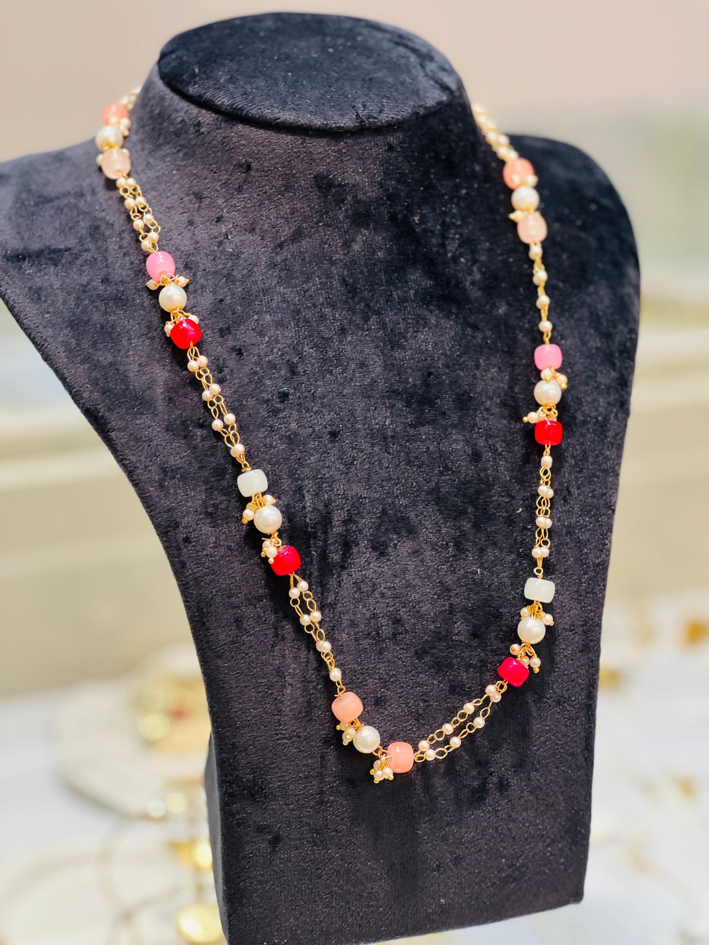 Rosé Whimsy Necklace