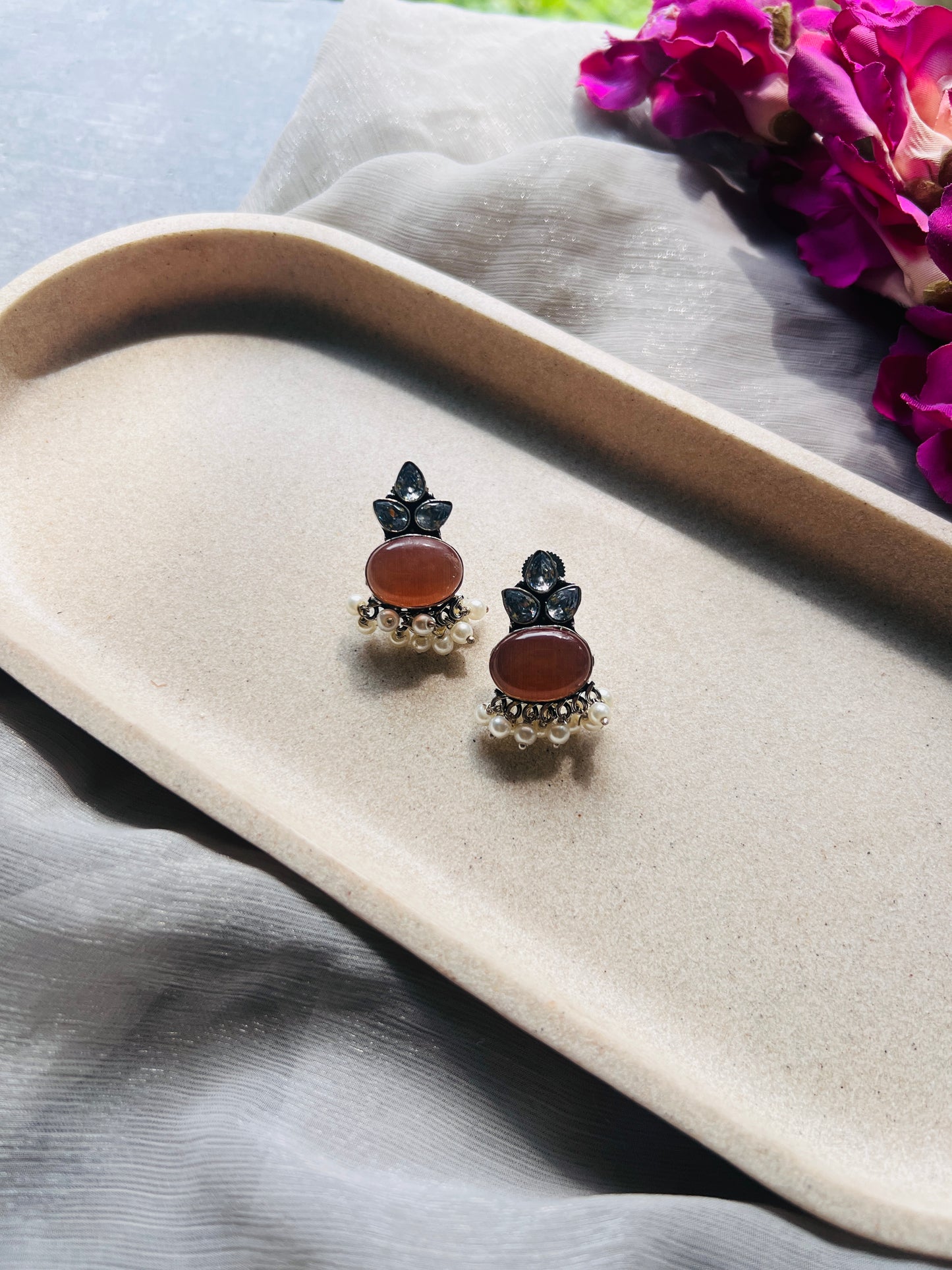 Pearl Bloom Studs