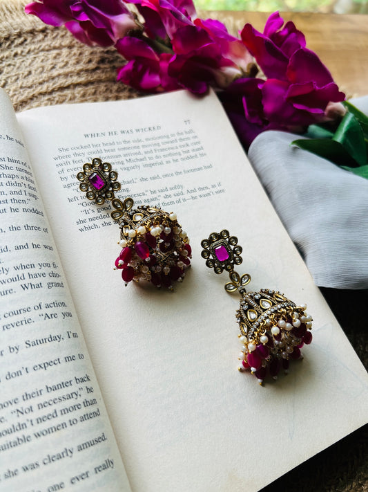 Regal Pearl Radiance Jhumka