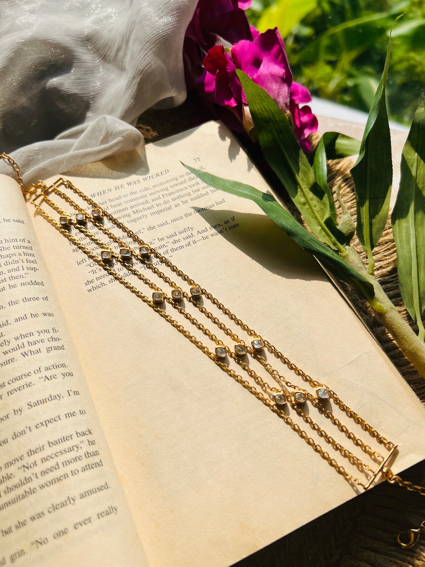 Ivory Whisper Choker Set