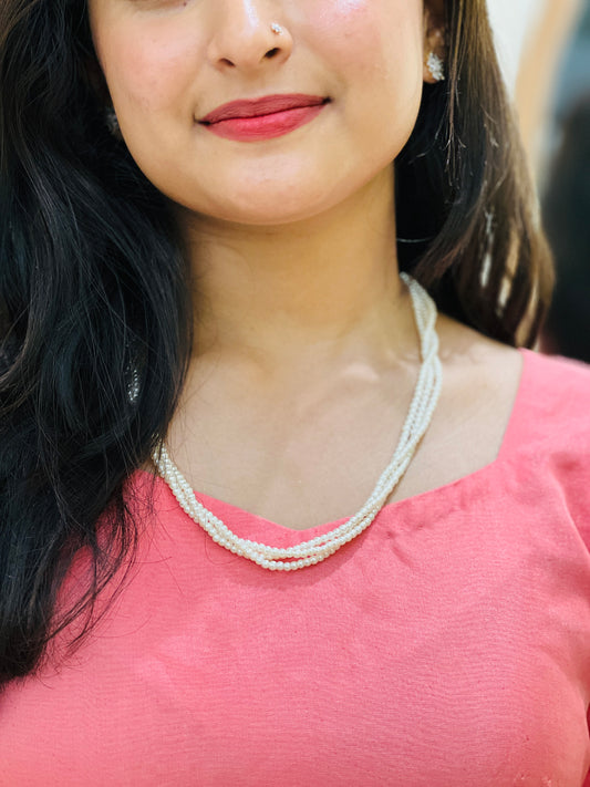 Pearl Braid Necklace