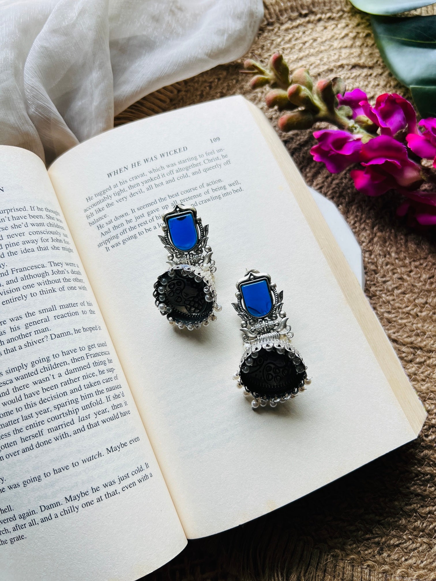 Noor Jhumka - Earrings