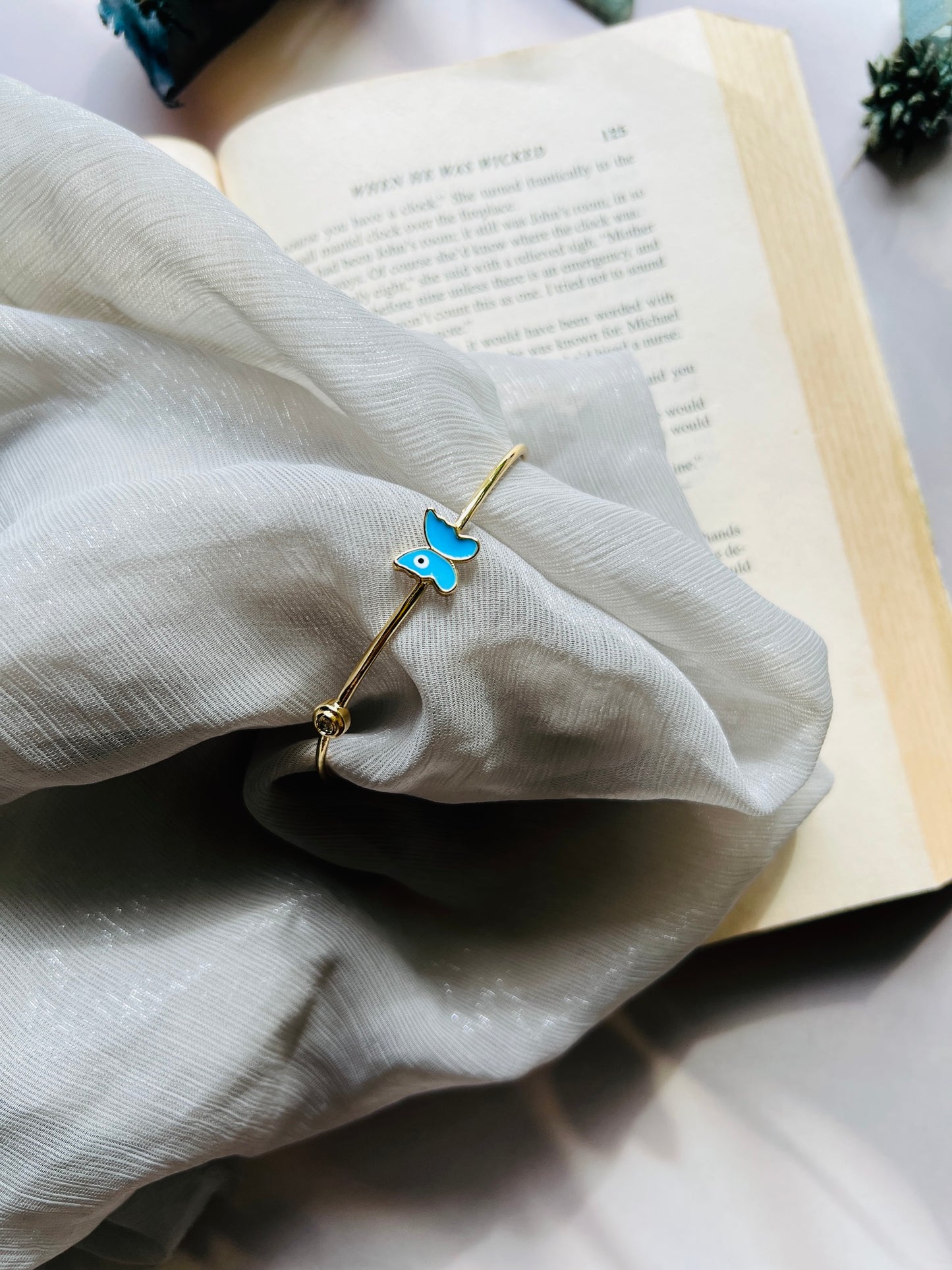 Butterfly Glow Bangle