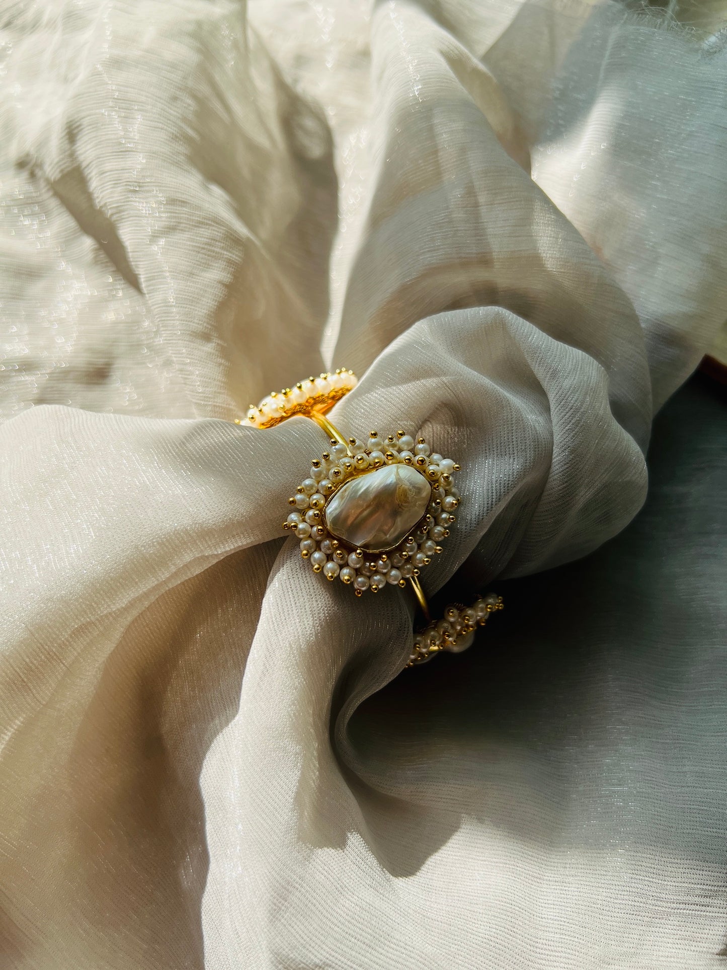 Tri Baroque Statement Bangle