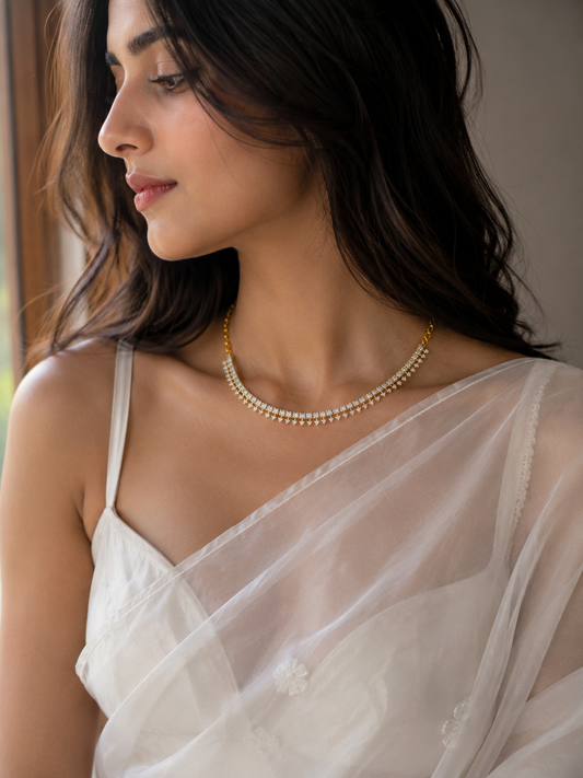 Celeste Spark Diamond Replica Choker