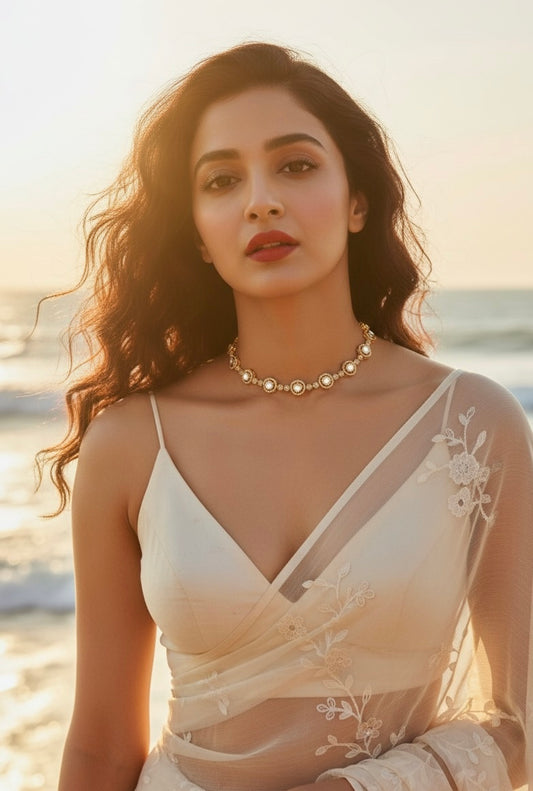 Lunara Moissanite Choker