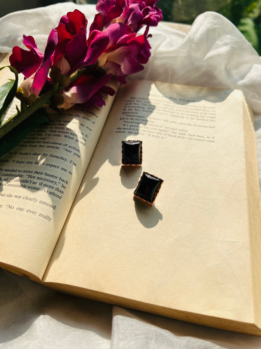 Midnight Black Studs