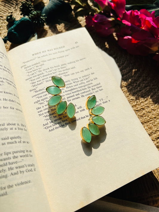 Luna leaf Earrings - Earrings