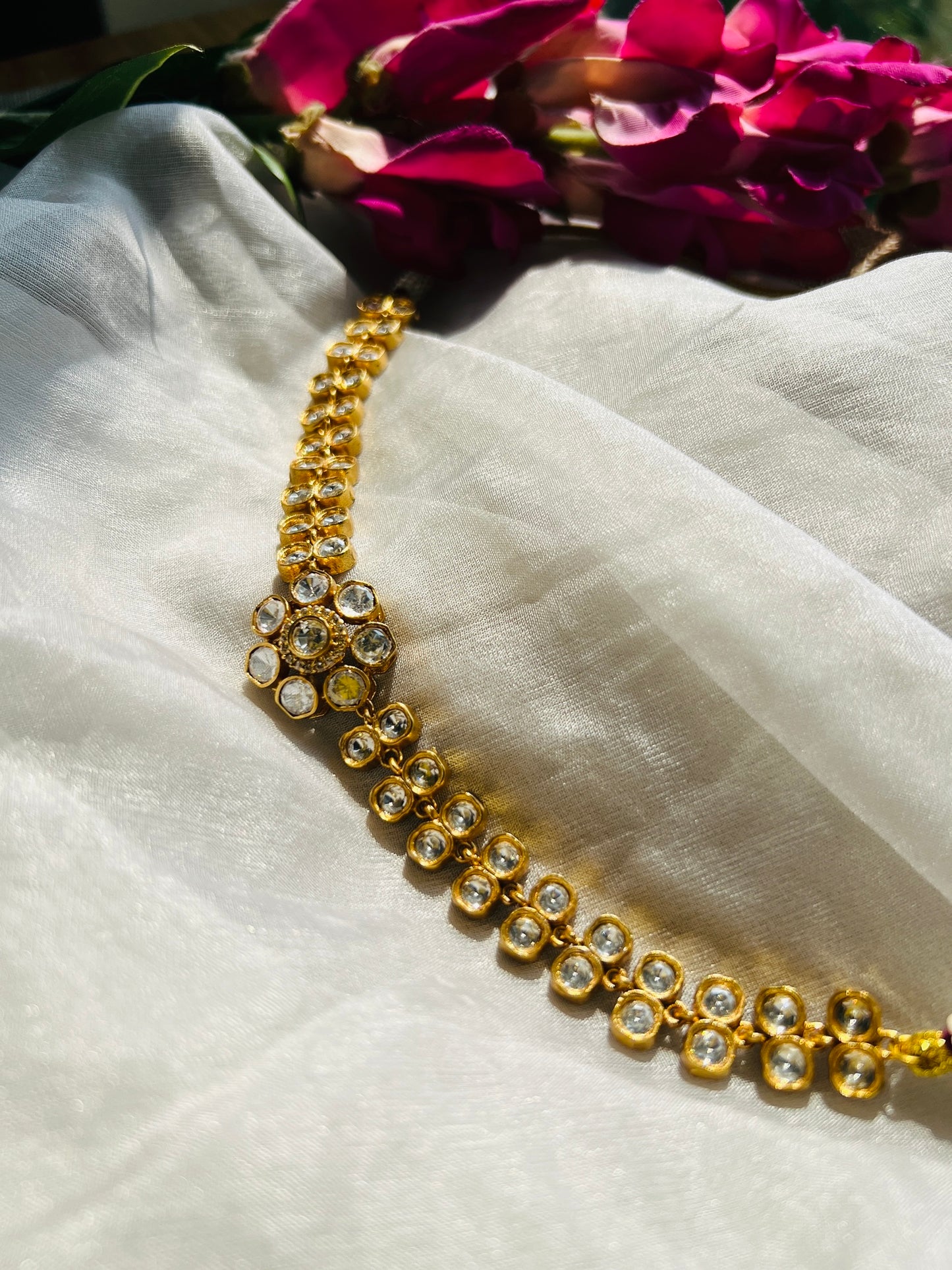 Moonlit Moissanite Choker