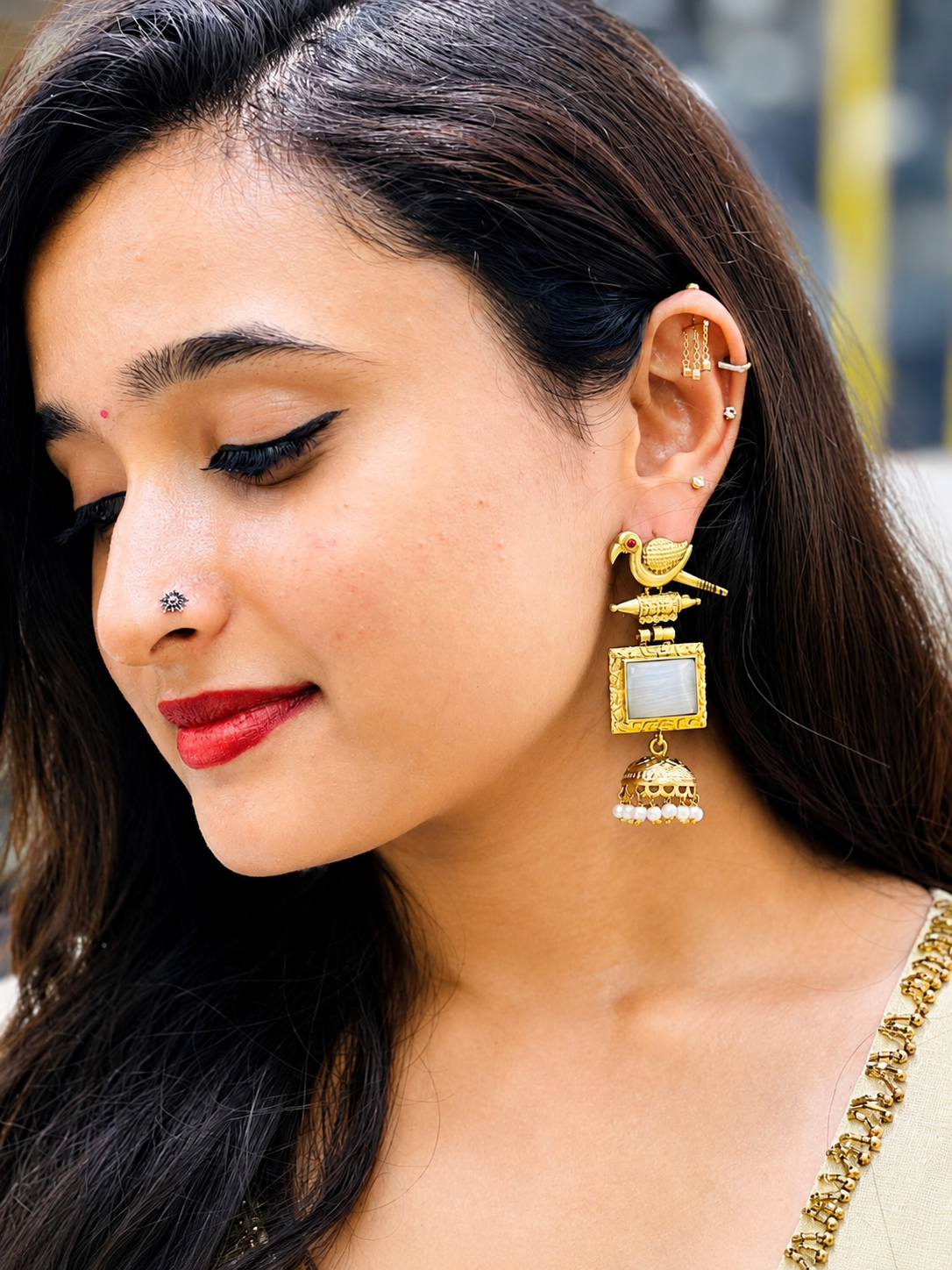 Chandrika Bird Danglers