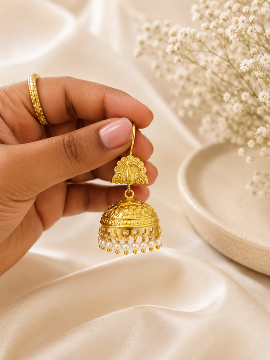 Mayuri Hoop Jhumka