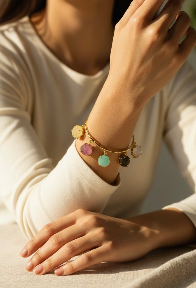 Celestial Drizzle Bangle