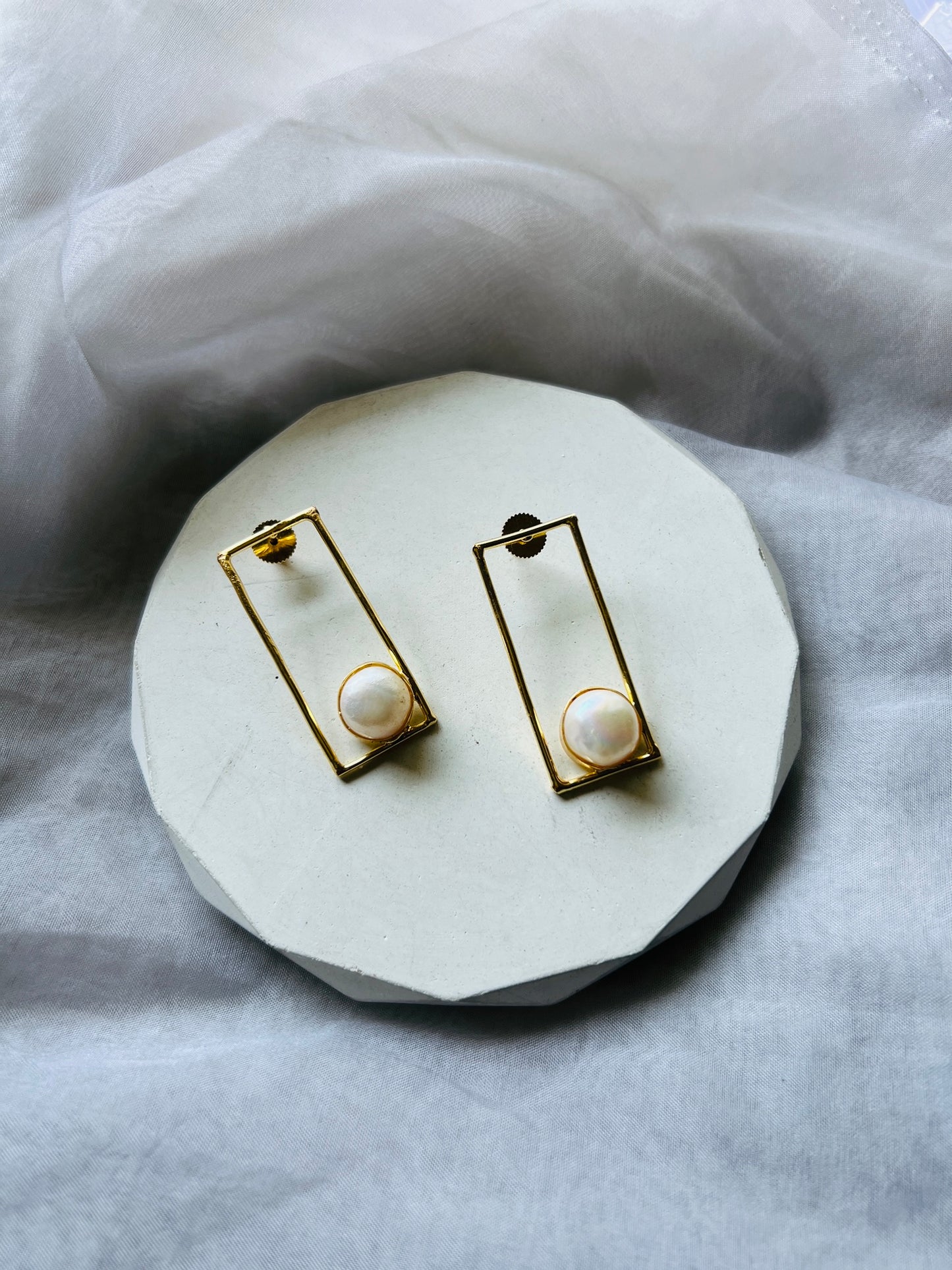 The Marcelline Pearl Earrings