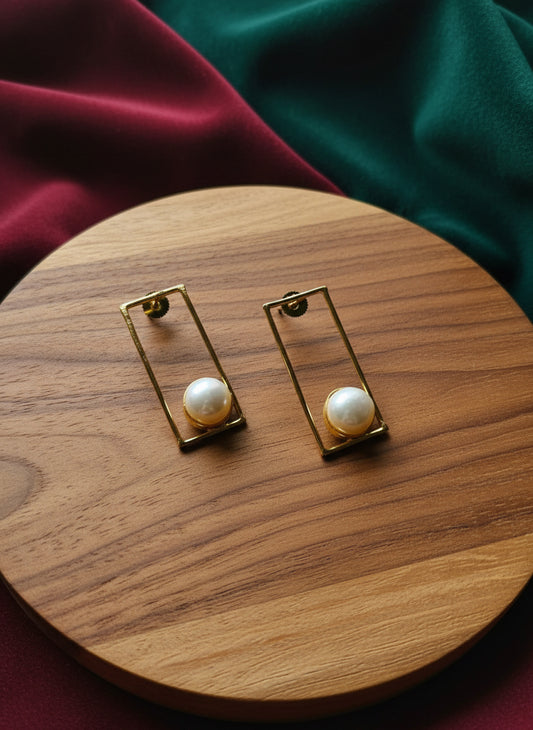 The Marcelline Pearl Earrings