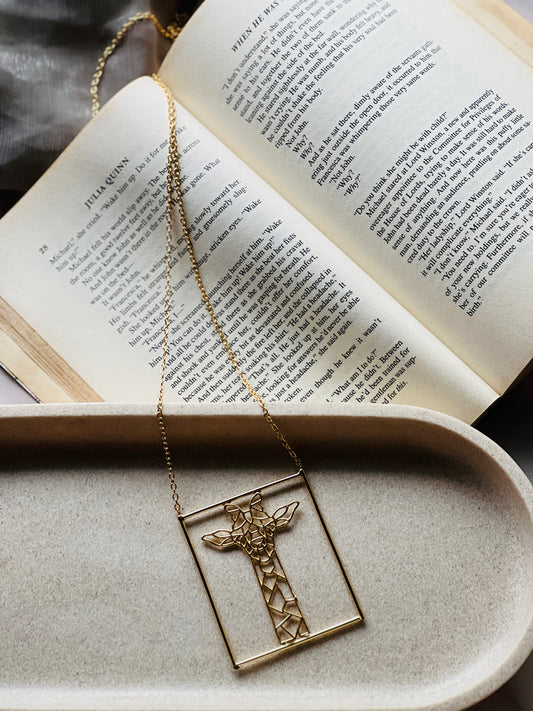 Golden Giraffe Neckchain