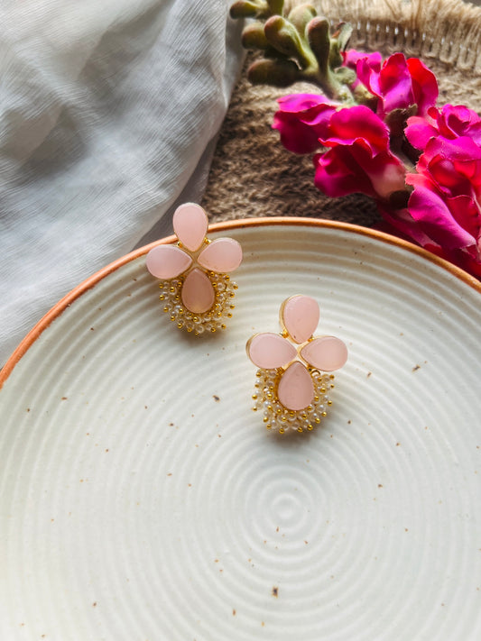 Ethereal Gem Studs - Earrings