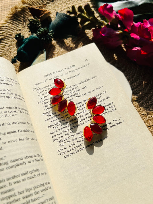 Luna leaf Earrings - Earrings