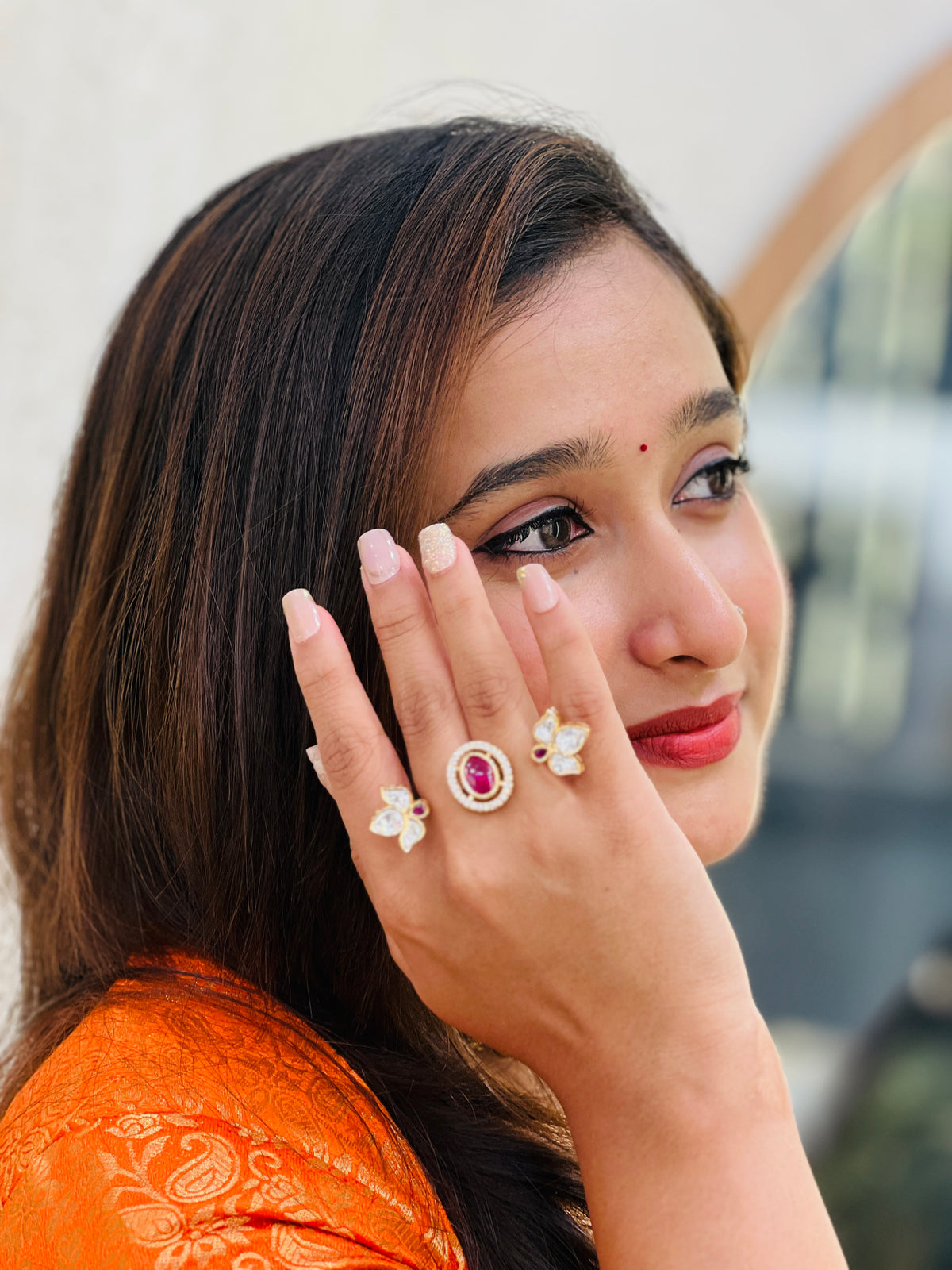 Celeste Flutter Ring