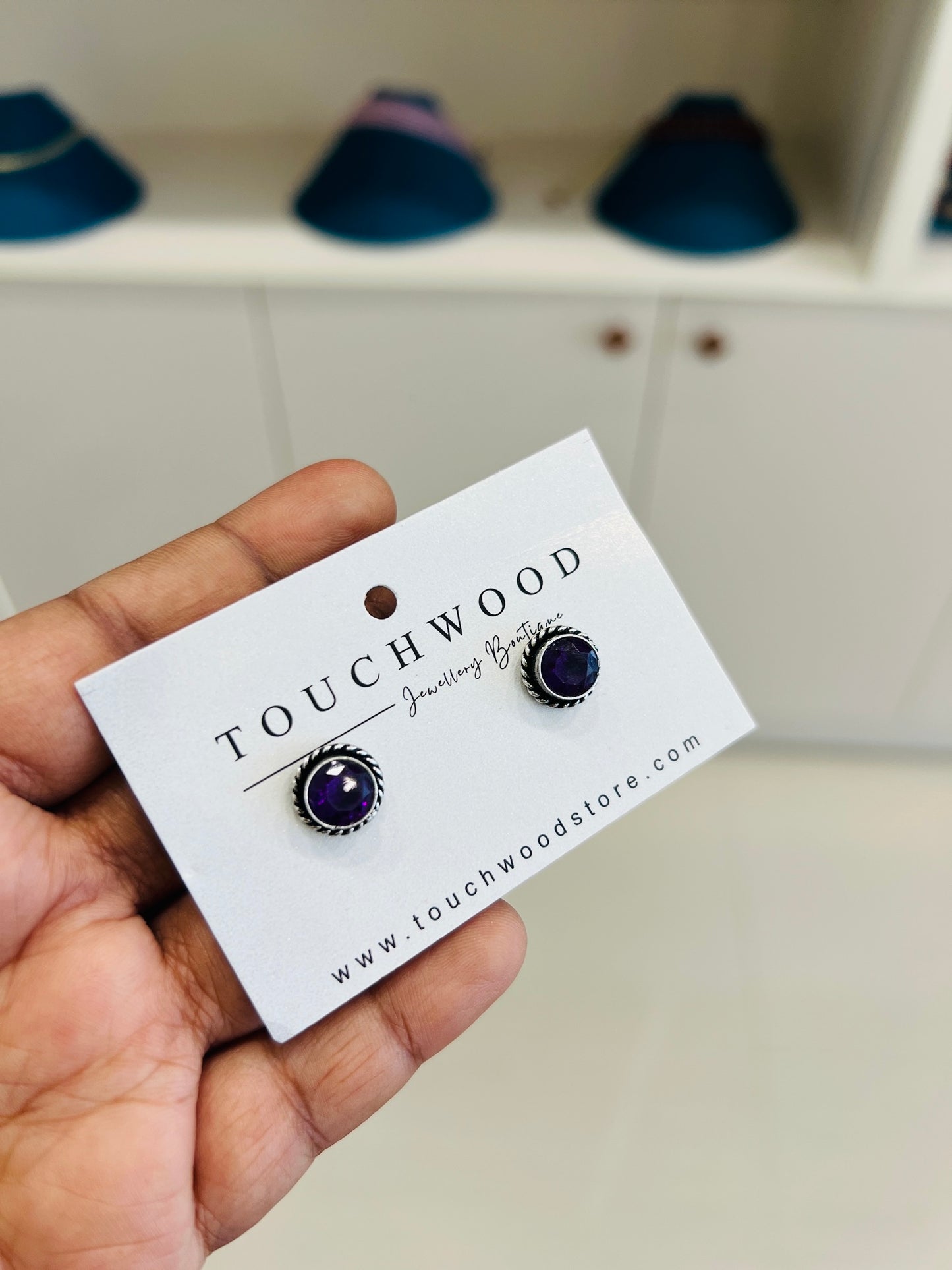 Aurora Stone Studs