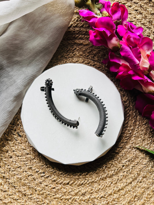 Silversky Clasp Earcuffs - Earrings