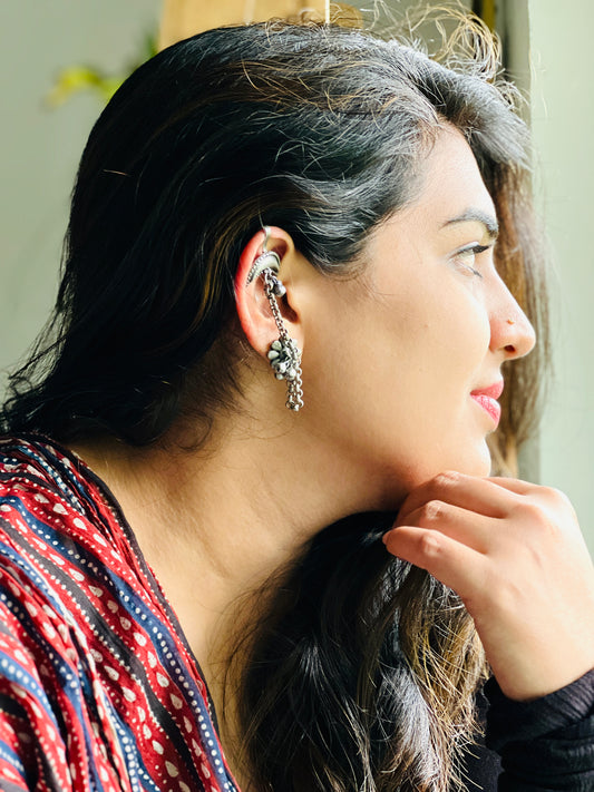 Aurea Hoop Cuff - Earrings