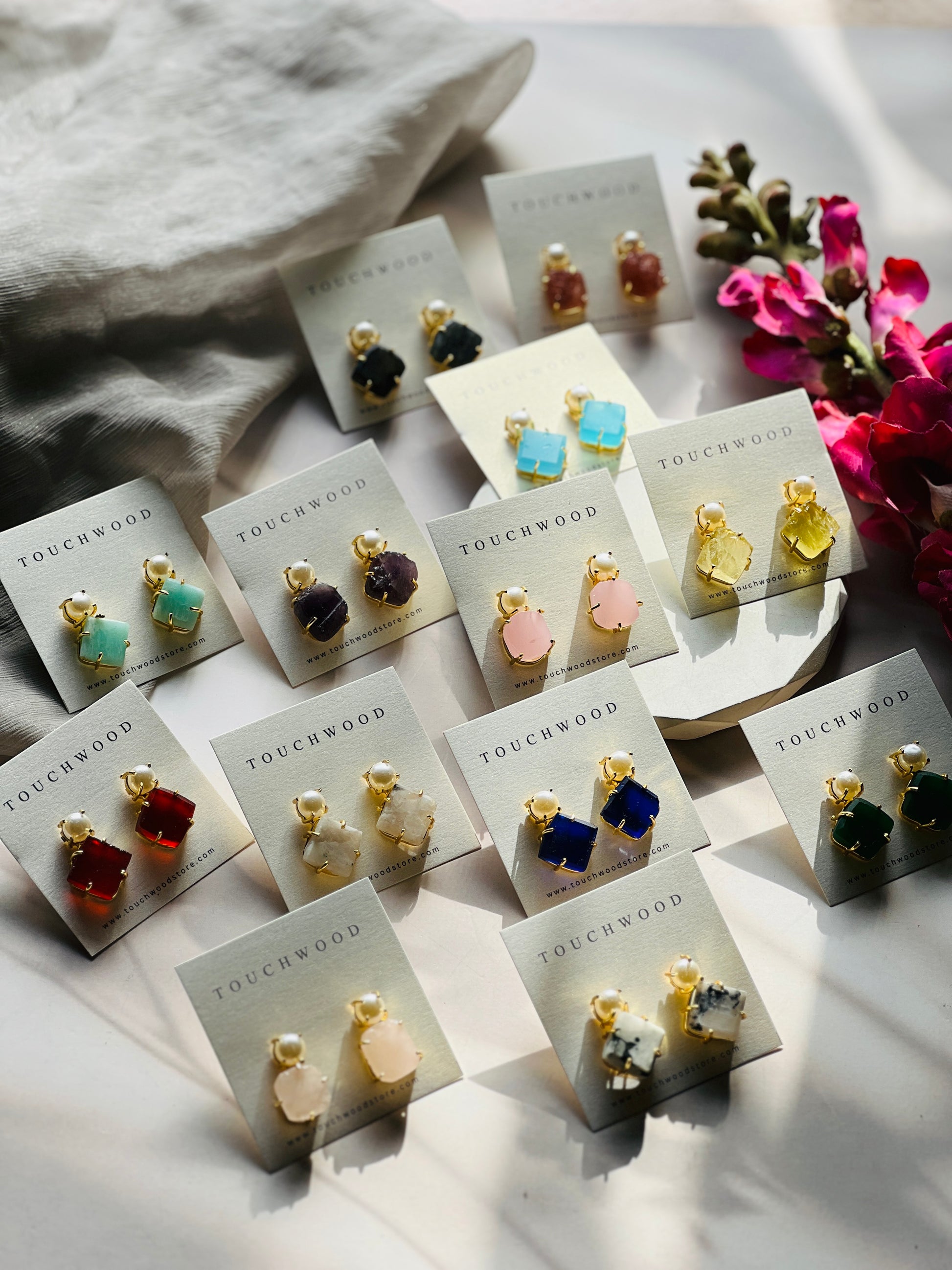 Pearl Whisper Earrings - Earrings