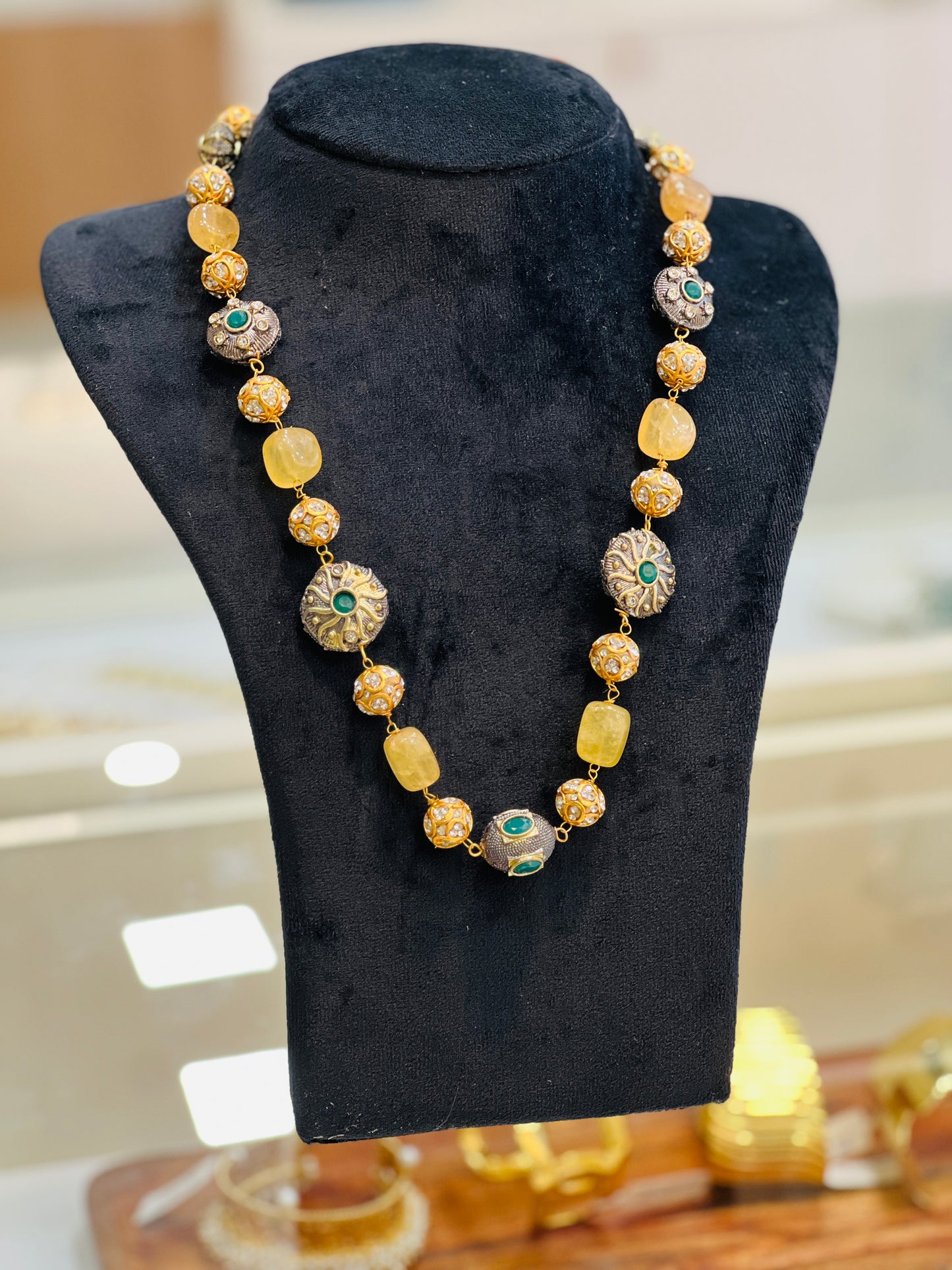 Citrine Regalia Necklace