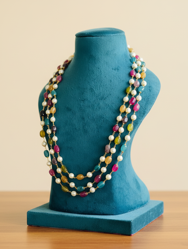 Rangriti – Jaipuri Layered Necklace