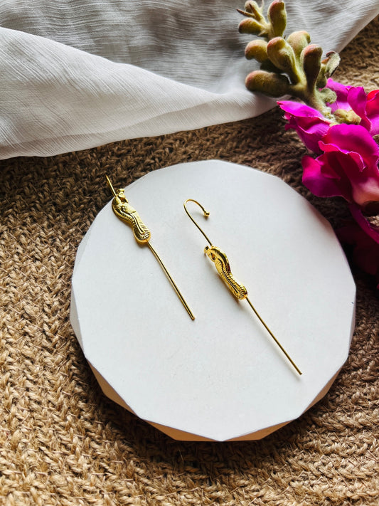Mayura Crest Cuff - Earrings
