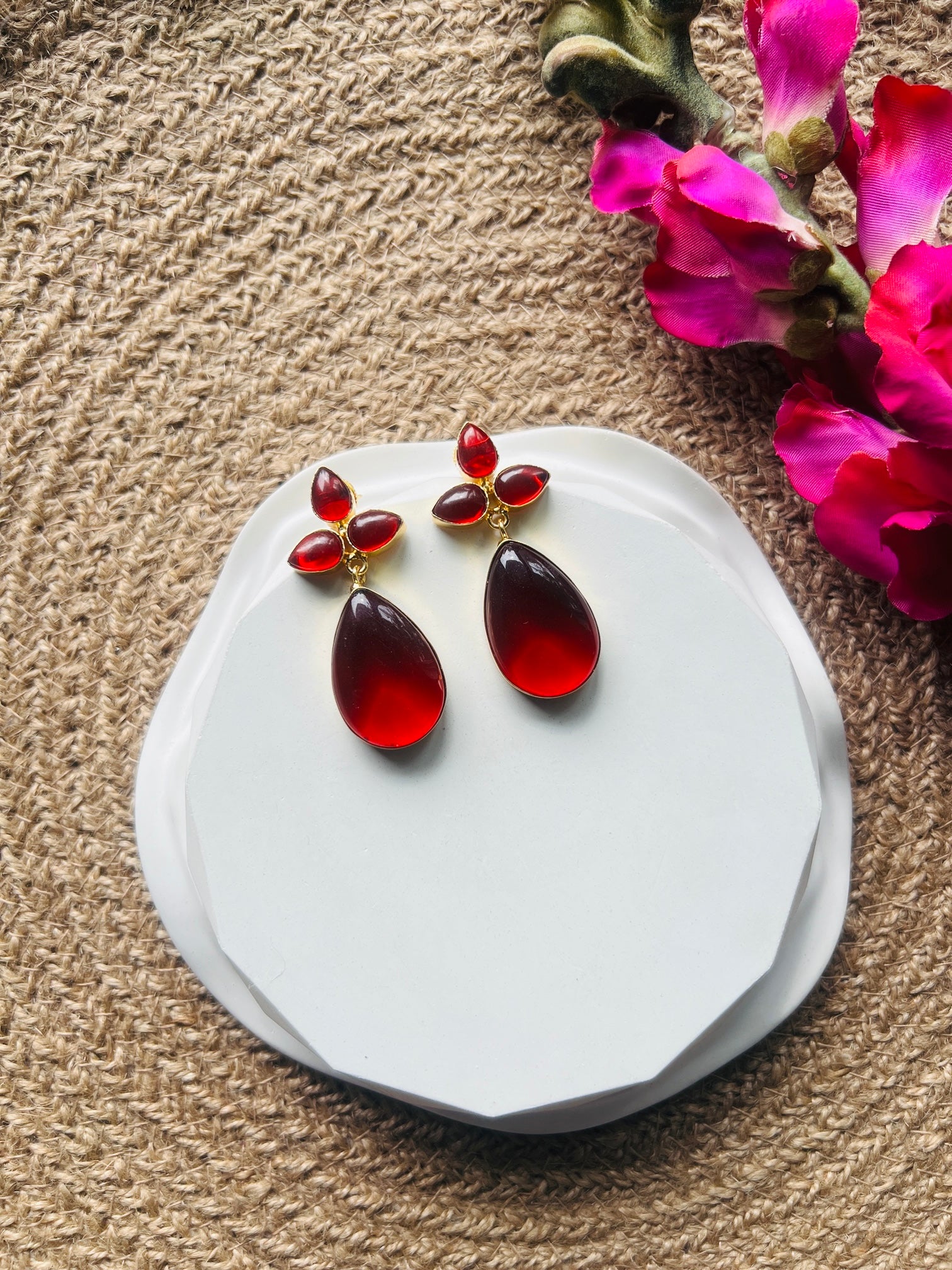 Tarang Stone Earrings -