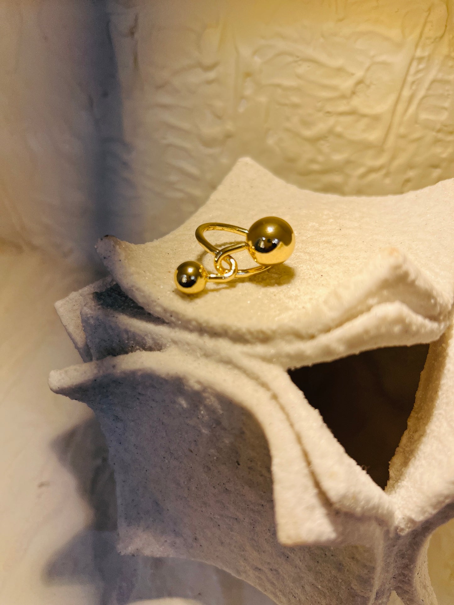 Galaxy Knot Ring
